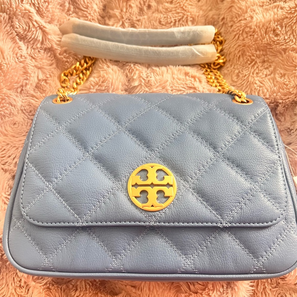 PRICE Drop!🌟 New Authentic Tory Burch Willa Small Shoulder Bag Elegant & Chic💙
